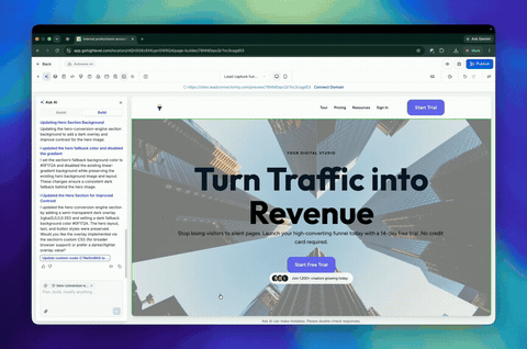 QR Code Sharing Funnel Builder