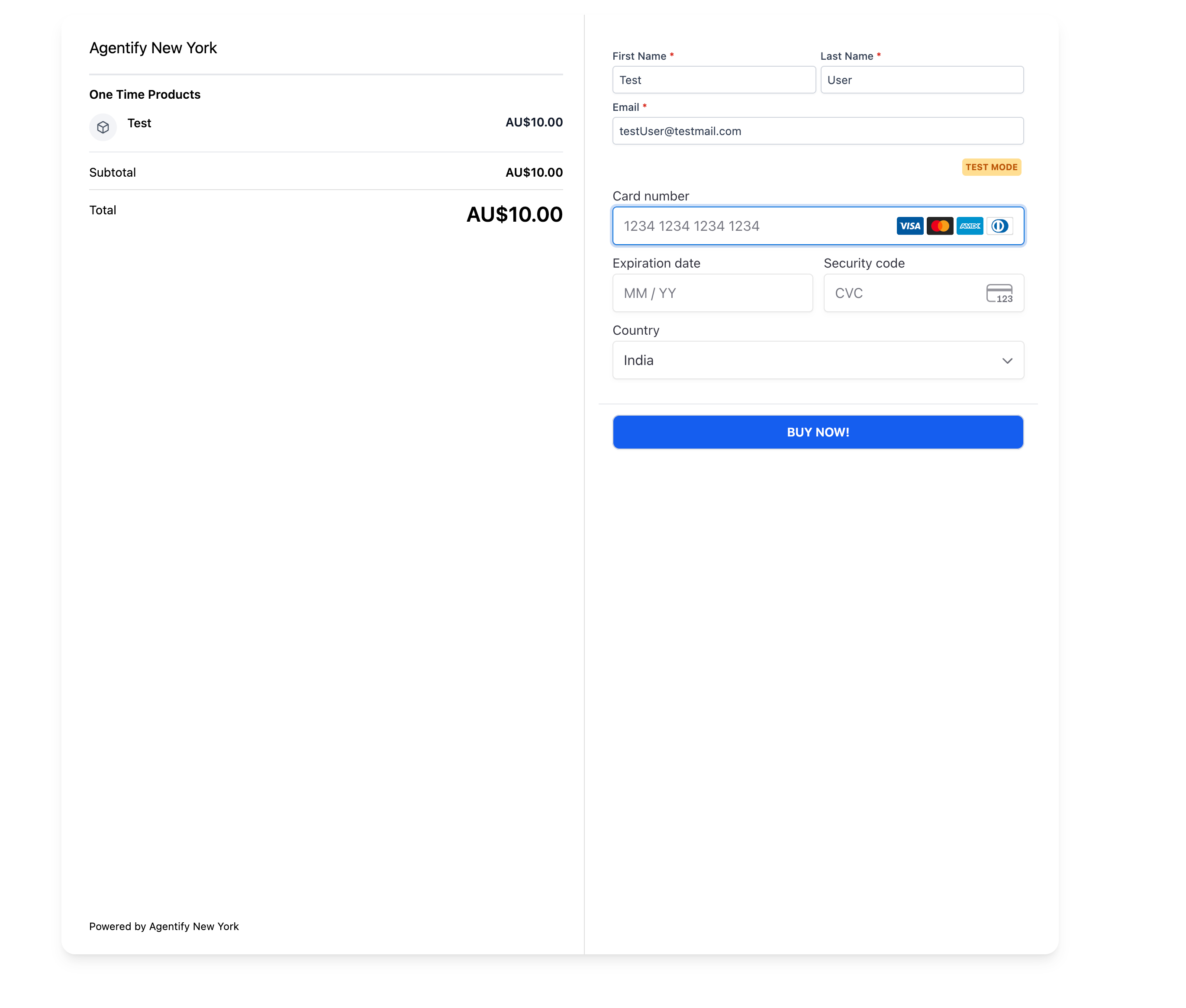 Payment Links: personaliza el texto del botón de pago